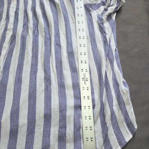 Lane Bryant short sleeve flowy shirt womens size 24 / 3XL - Picture 5 of 8